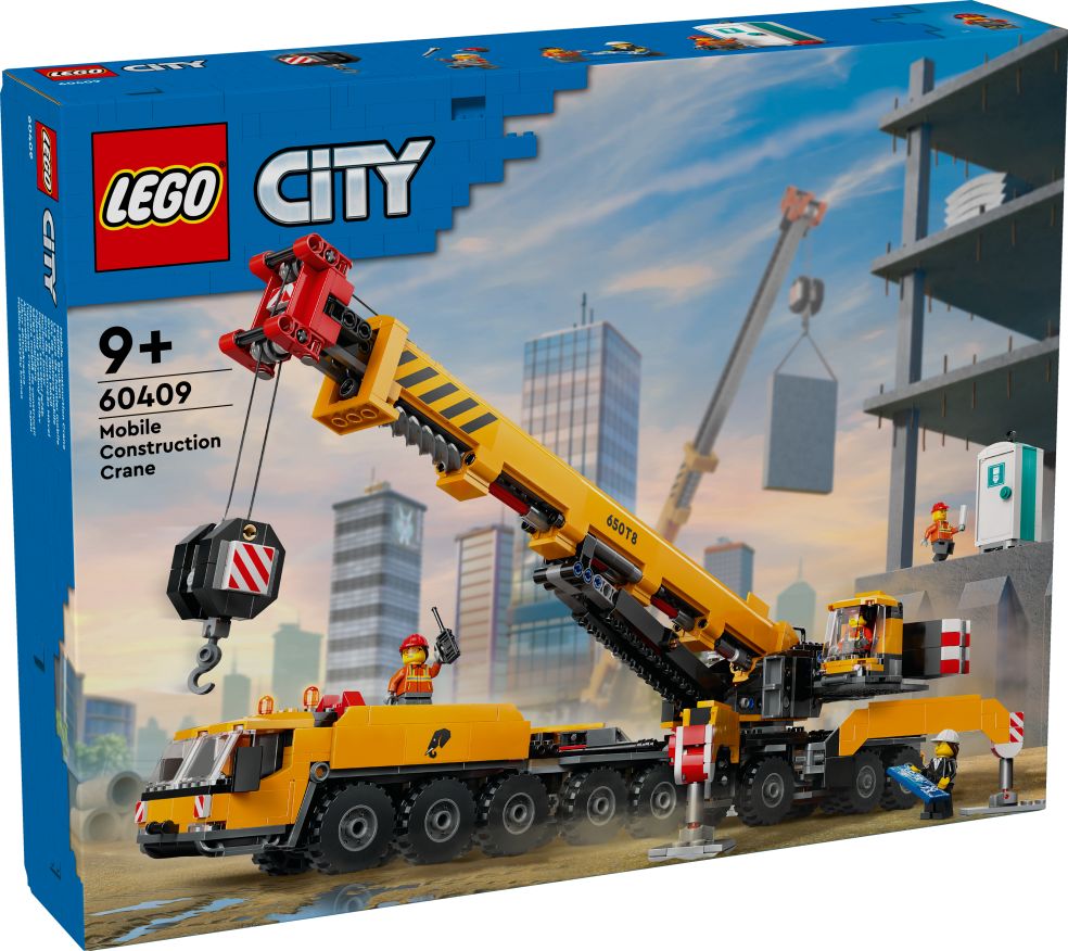 City Gelbe mobile Baukran