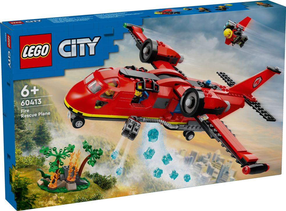City Feuerwehr-Rettungsflugzeug