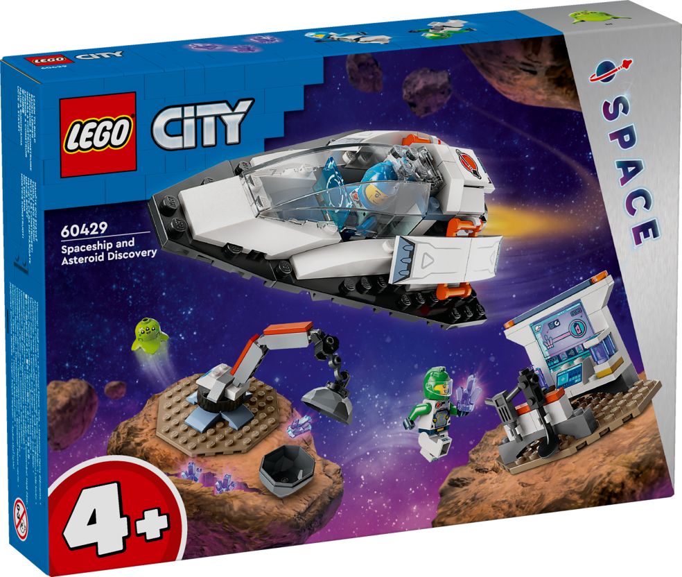 City Spaceship and Asteroid Discovery