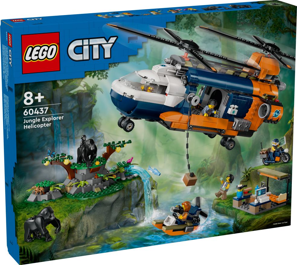 City Chercheurs jungle : hélicoptère