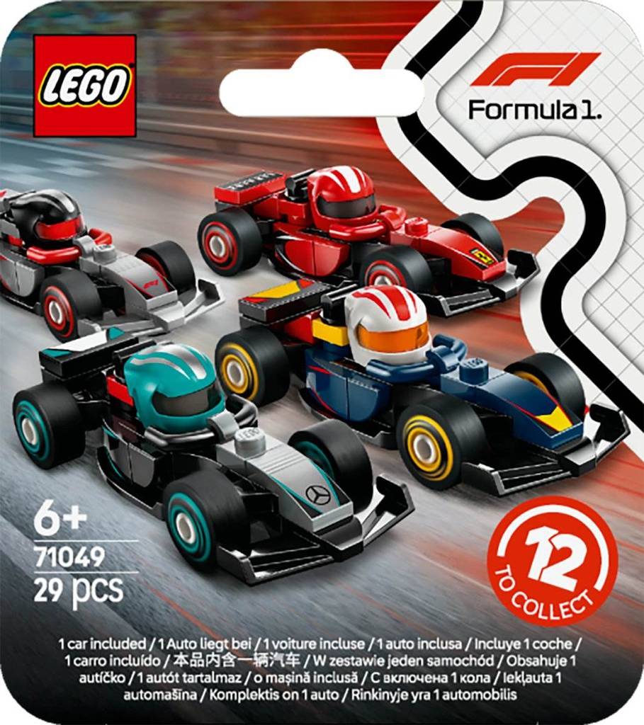 Minifiguren Formel 1 Sammelfiguren