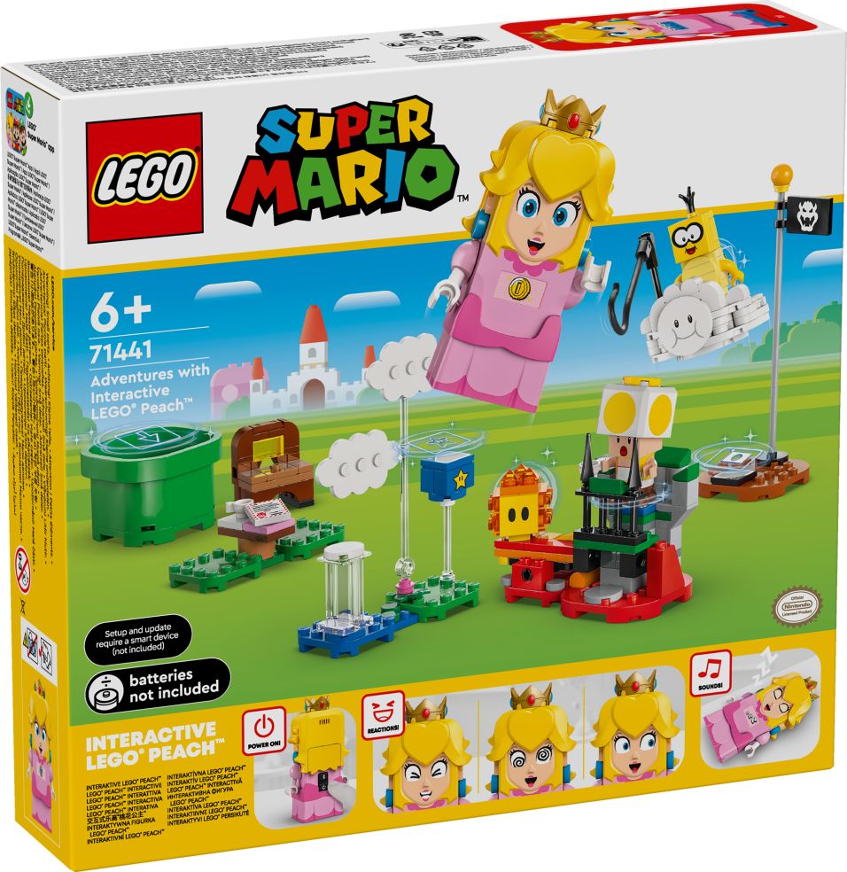 Avonturen met interactieve LEGO® Peach™