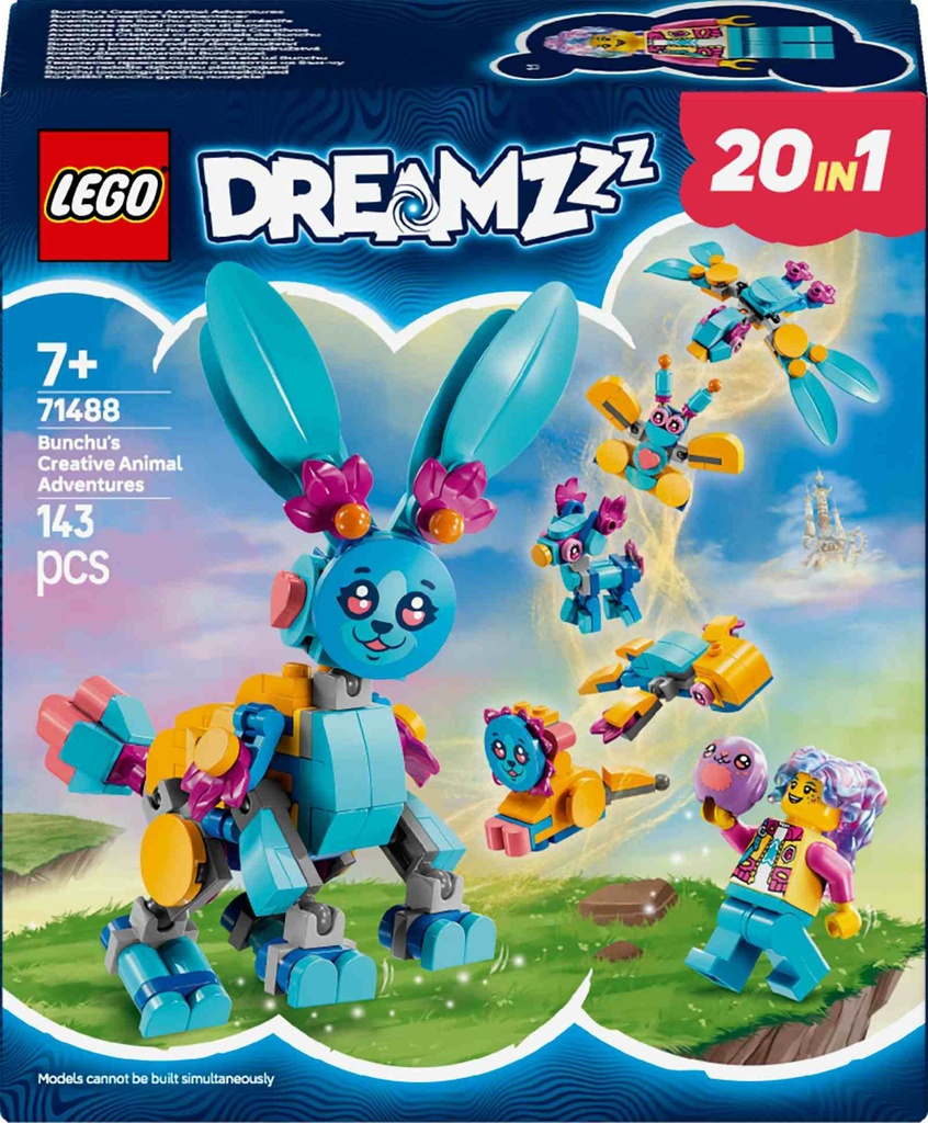 Dreamzzz Bunchu's creatieve dierenavonturen