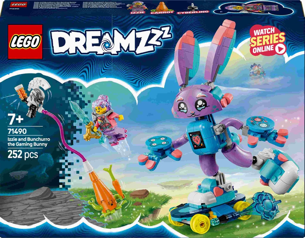 Dreamzzz Izzie and Bunchurro the Gaming Bun