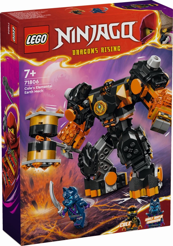 Ninjago Coles Elementar-Erd-Mech