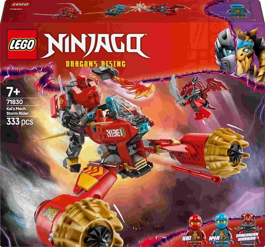 Ninjago Véhicule tempête Mecha de Kai