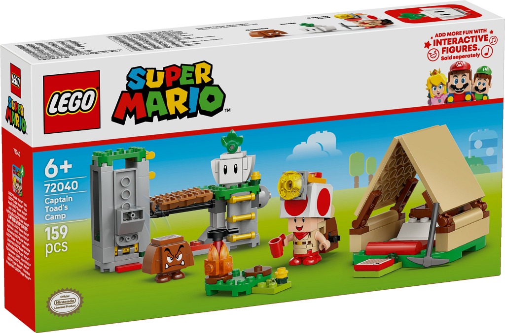 Toad-baas' kampeerplaats