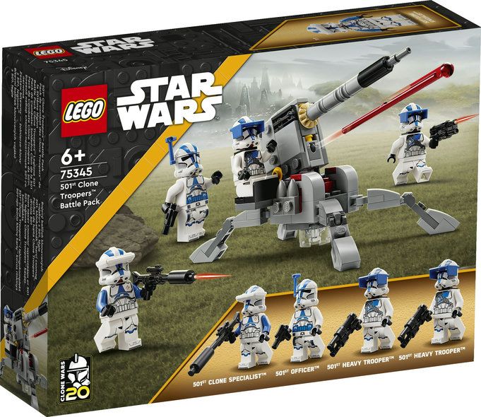 Star Wars 501st Klontruppen Kampfpaket