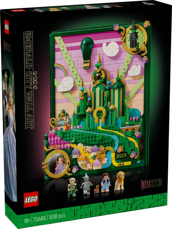 Emerald City muurkunst