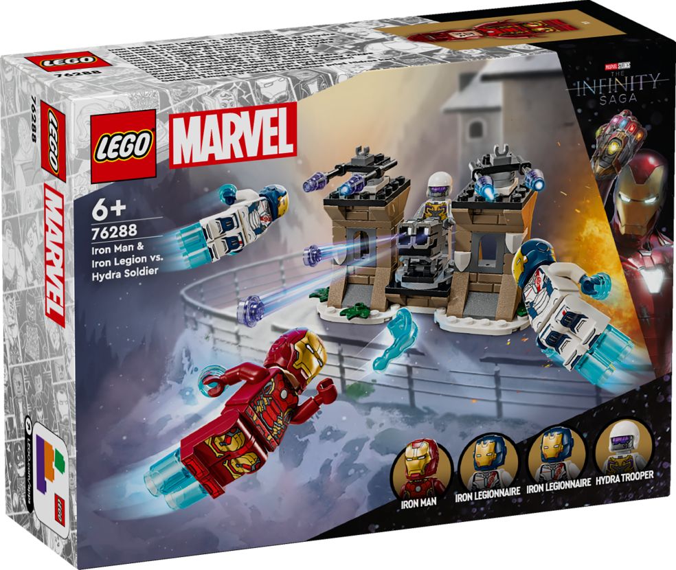Marvel Iron Man & Iron Legion vs. Hydra
