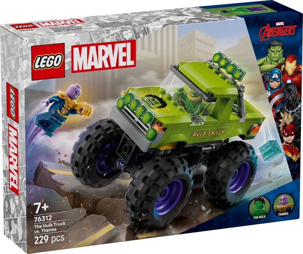 Marvel Der Hulk Truck gegen Thanos