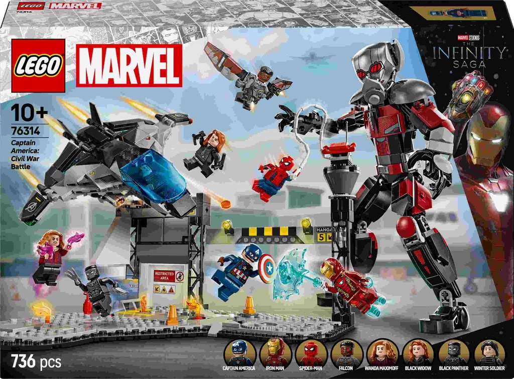 Captain America: Civil War actiescène