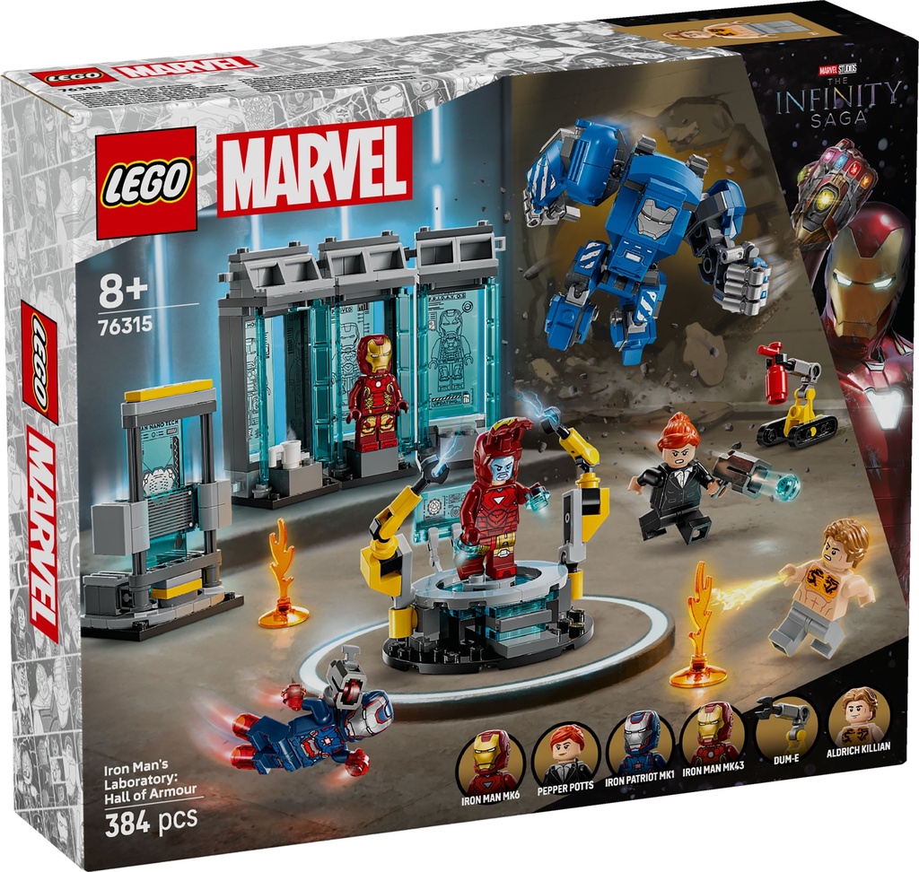 Iron Mans laboratorium: harnasruimte