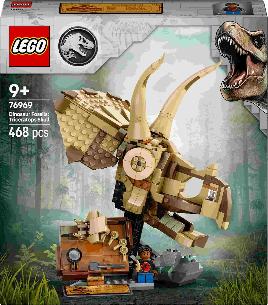Dinosaurusfossielen: Triceratops schedel