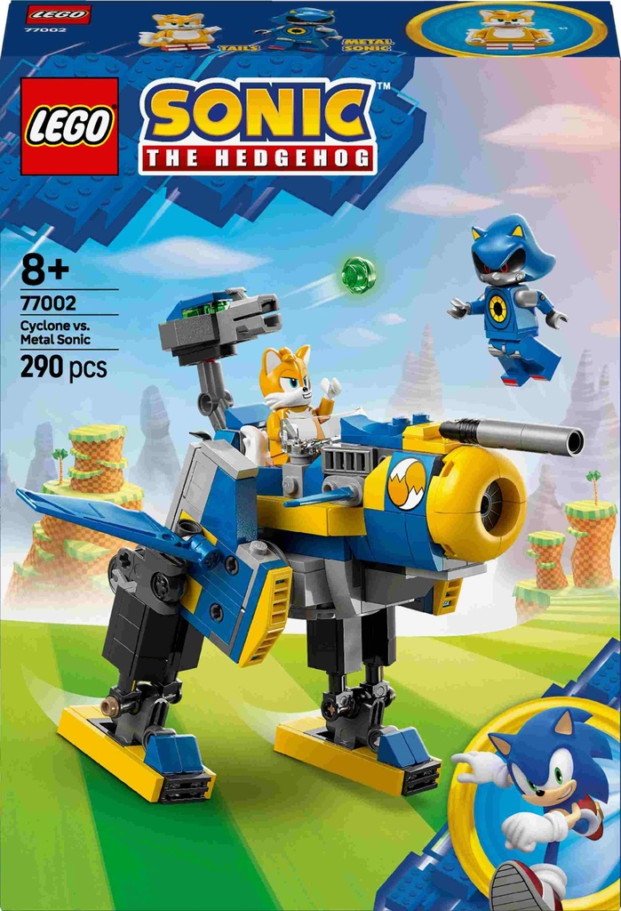 Sonic The Hedgehog Cyclone contre Metal Son