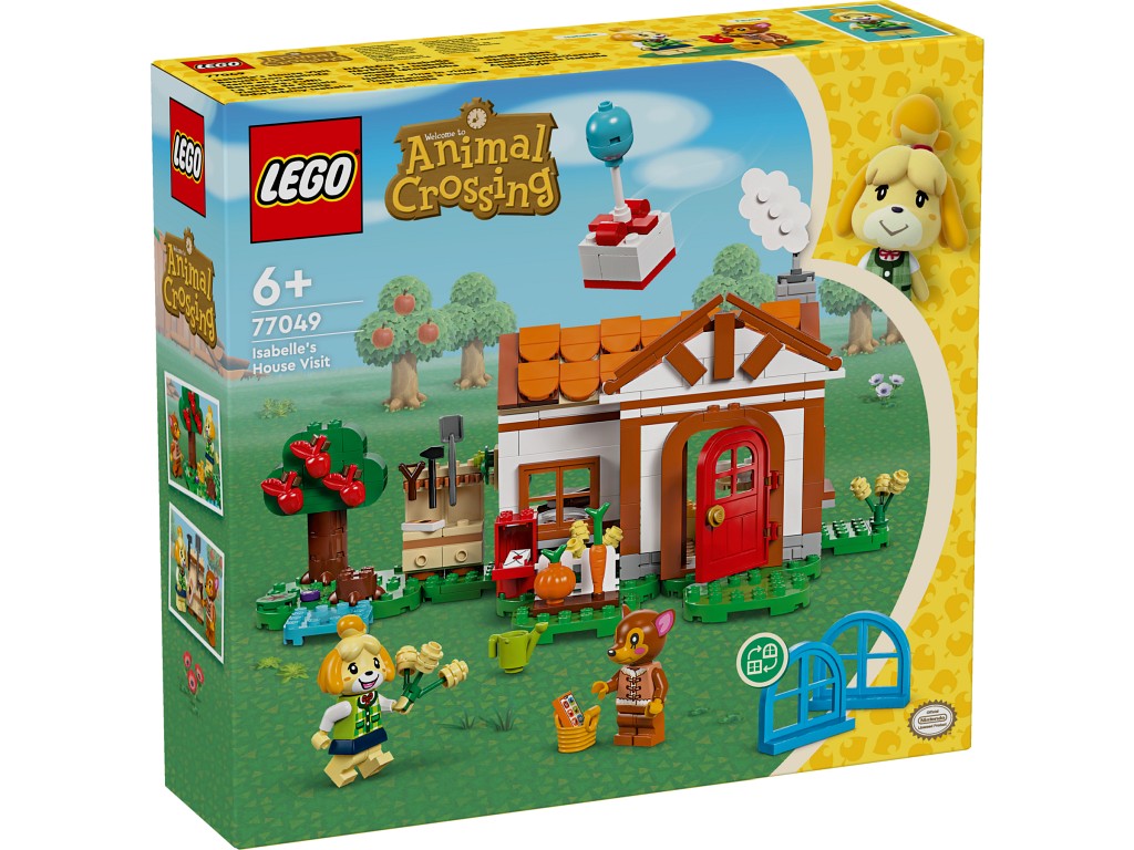 Animal Crossing Visite de la maison d'Isabe