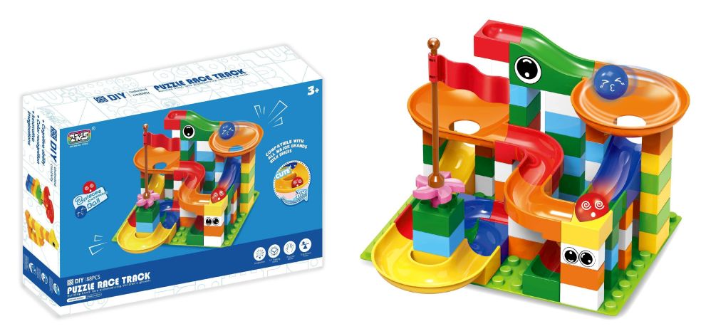 BUILDING BLOCKS PLAY SET (88PCS)