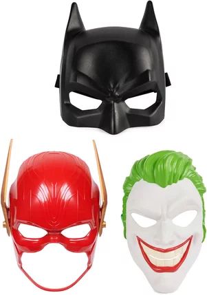 Batman – Assortiment de masques (Batman, Joker, Flash)