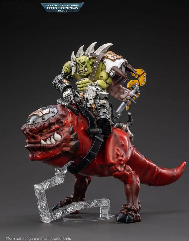 1/18 Orks Squighog Nob On Smasha Squig