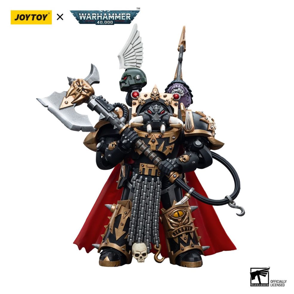 Chaos Space Marines Black Legion Chaos Lord in Ter