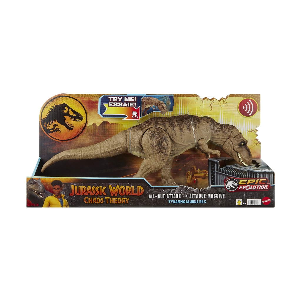 HXF53 Jurassic World All-Out T-REX