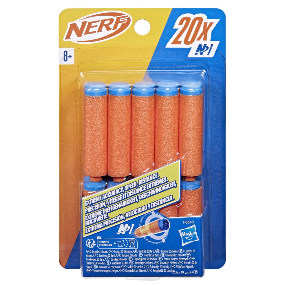 F8640 NERF Série N Recharge 20
