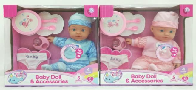 41cm Soft Body Doll & Acc