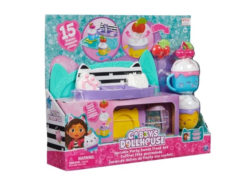 Gabby's Dollhouse – Sprinkle Party – Geschirrset