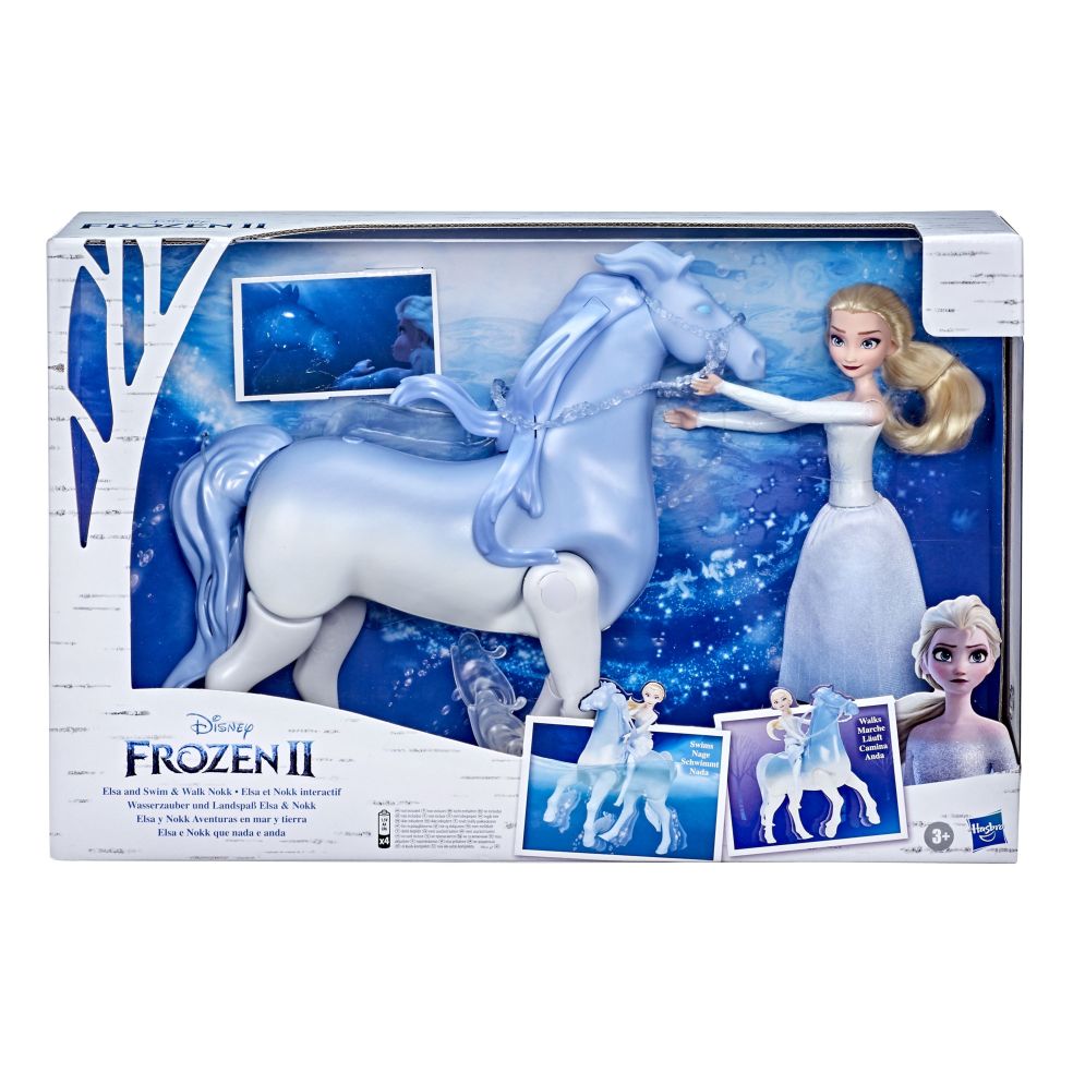 Frozen 2 Feature Nokk & Elsa Interact