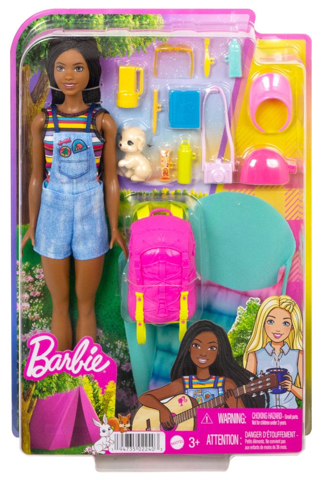Barbie Camping Pop & accessoires  - donker