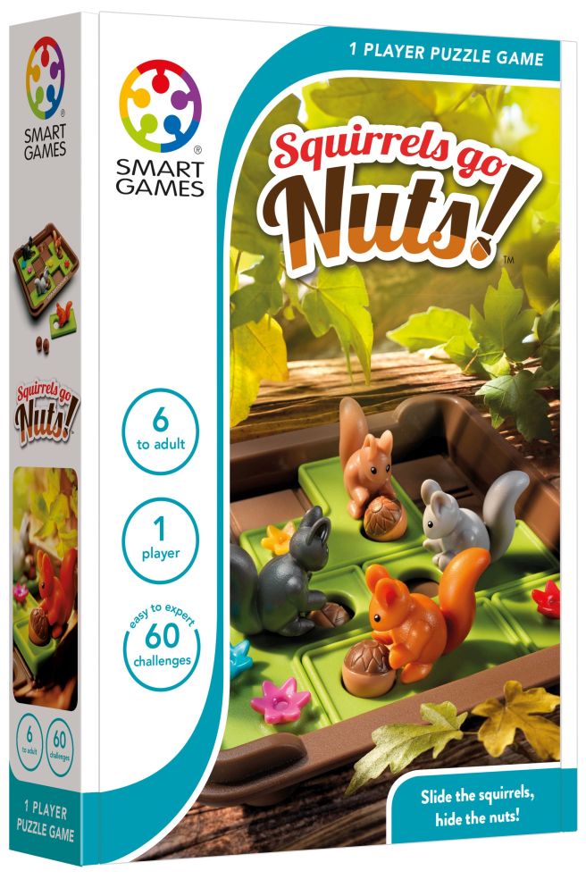 Squirrels Go Nuts Travel (60 opdrachten)