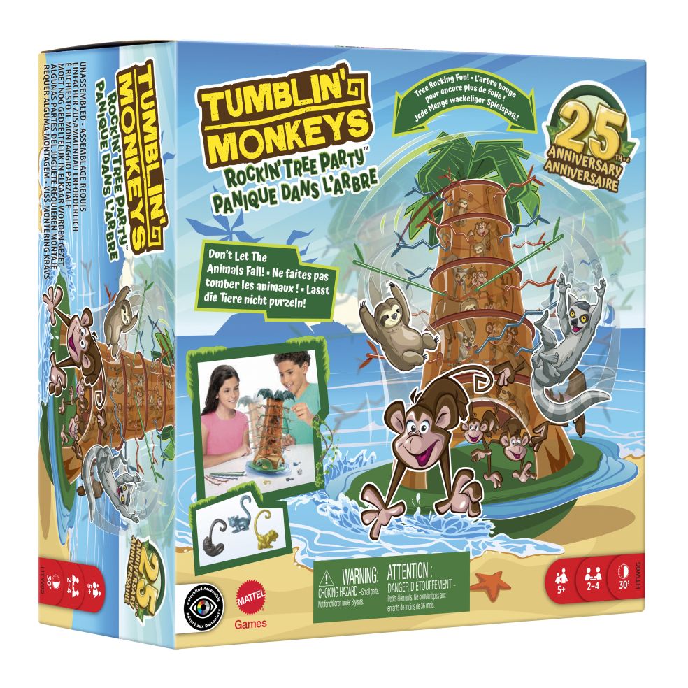HTW65 Tumblin' Monkey Rocking Tree Party