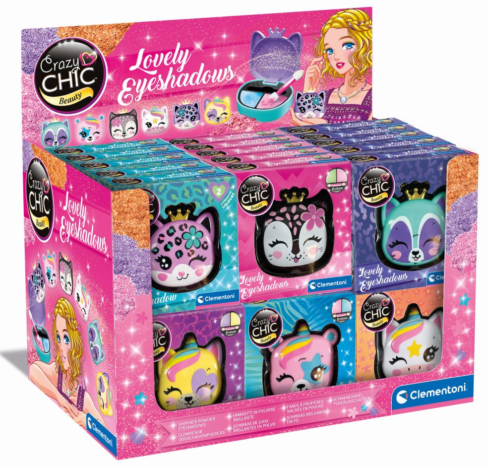 ESPOSITORE LOVELY ANIMALS_EYESHADOWS 36st/disp