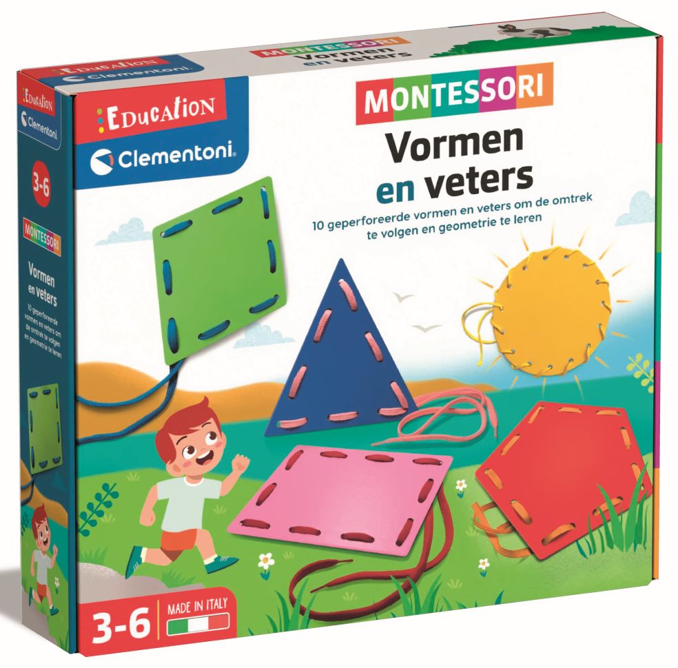 NL Montessori Shapes and Laces