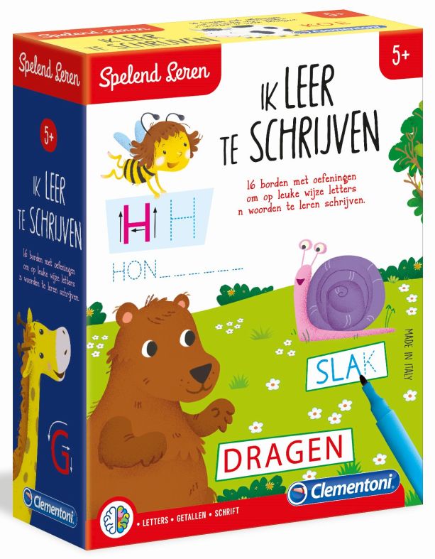 NL Ik Leer Schrijven - Spelend Leren 5+