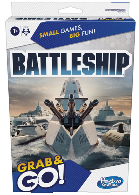 F8252NS0 NL Battleship-Reisespiel – Battleship Grab & G