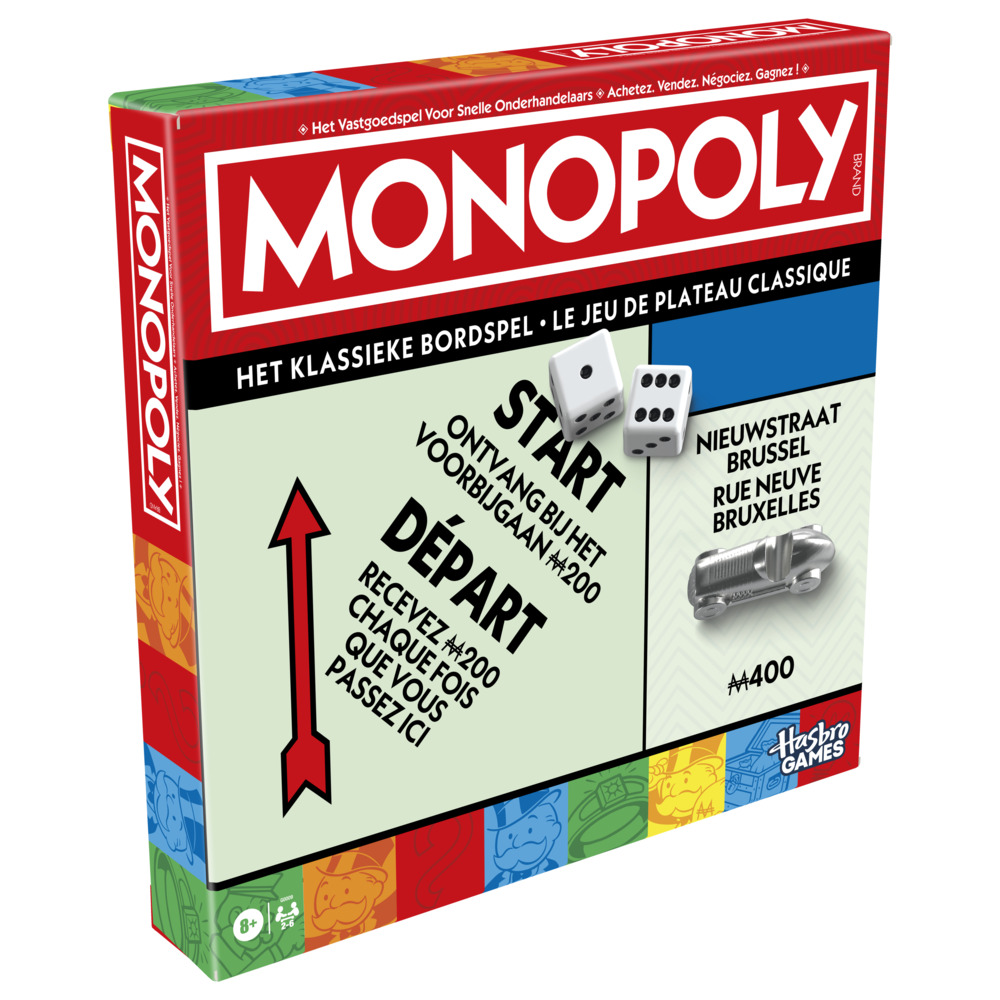MONOPOLY CLASSIC REFRESH (Belgian, bilingual)