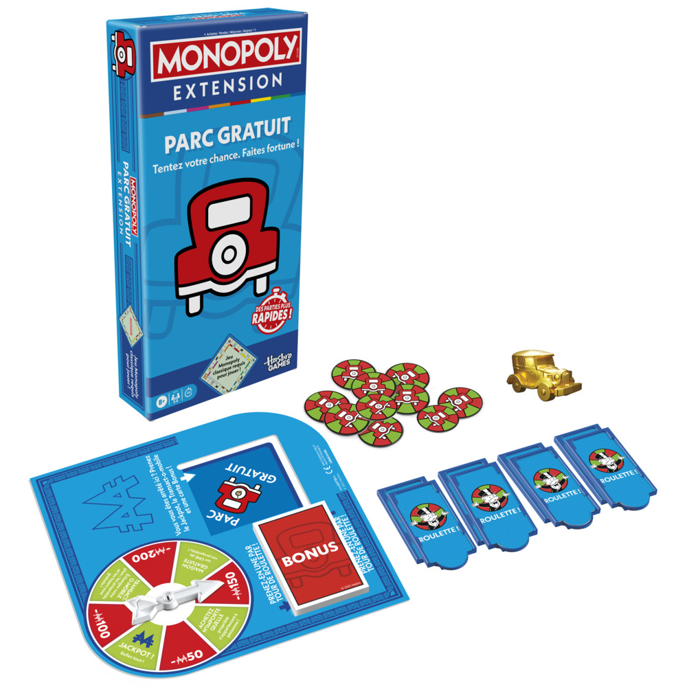 FR  Monopoly EXP Free Parking Jackpot