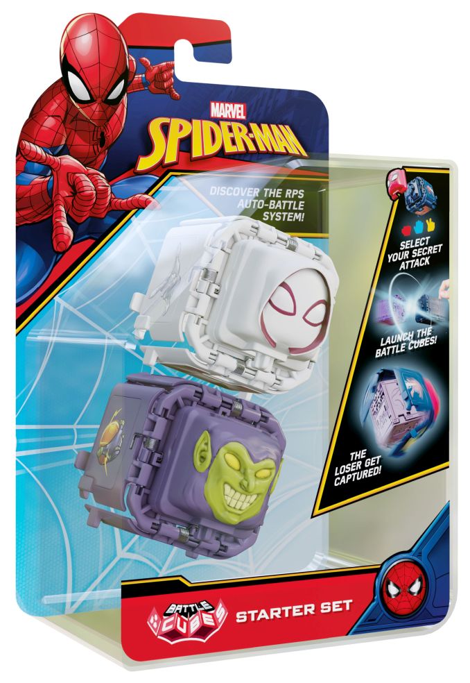 MARVEL SPIDERMAN BATTLE CUBE – SPIDER-GWEN GEGEN GREE