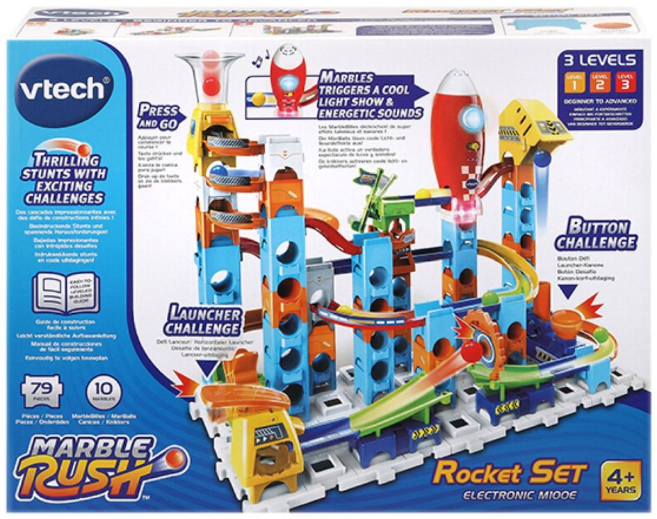 Knikkerbaan Mr Rocket Set Electronisch M100E