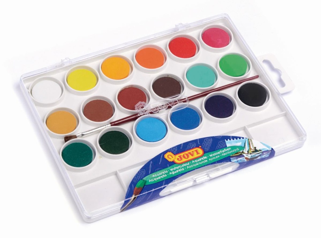 AQUARELLFARBEN – Box – 18 Einheiten – 22 mm