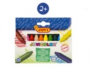 ROUND WAX CRAYONS - case - 12 units