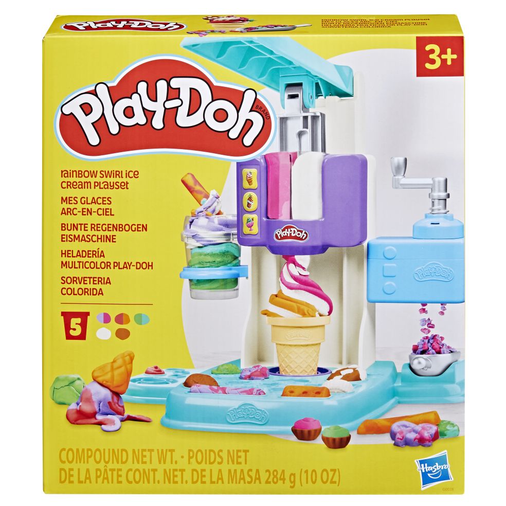 G0028 Play-Doh Rainbow Ice Cream Maker Playset
