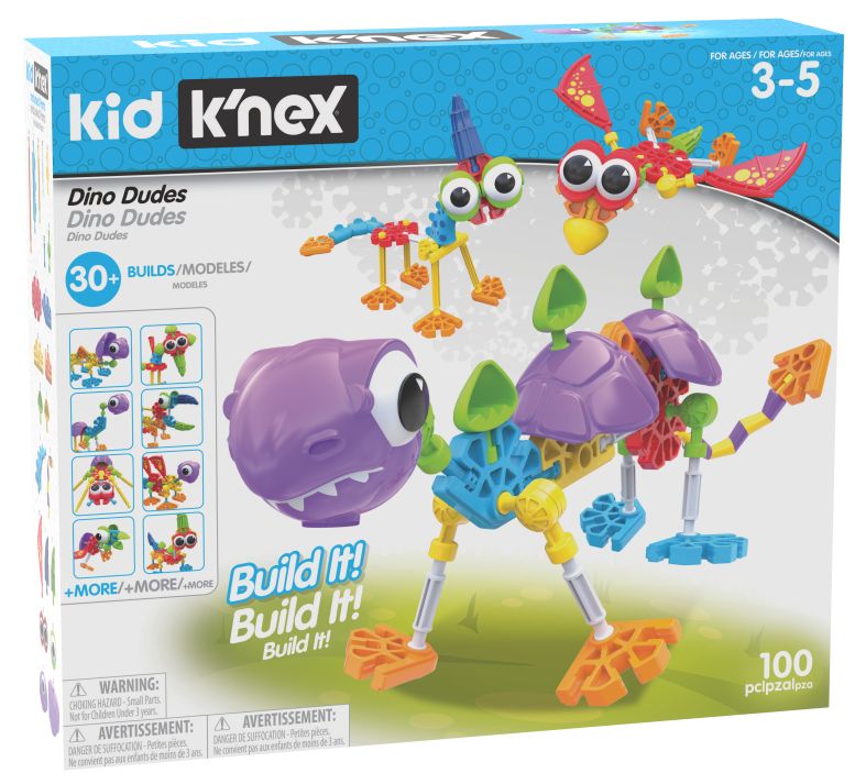 KID K'NEX - DINO DUDES BUILDING SET