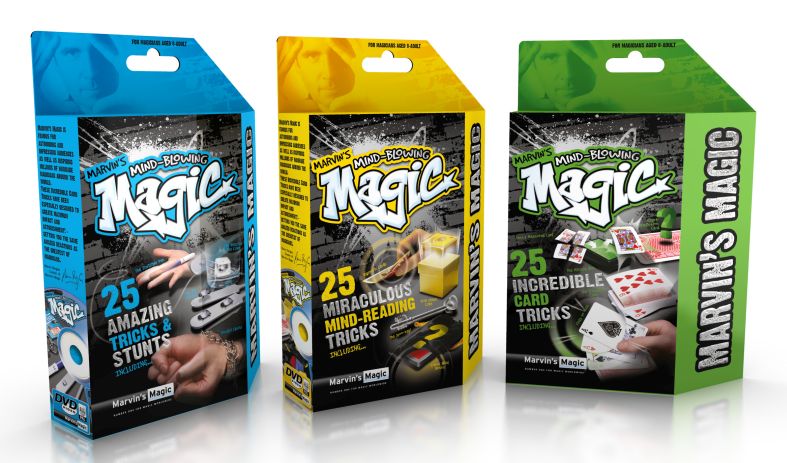 Mind-Blowing Magic Themed sets assorted (4 x 3 set