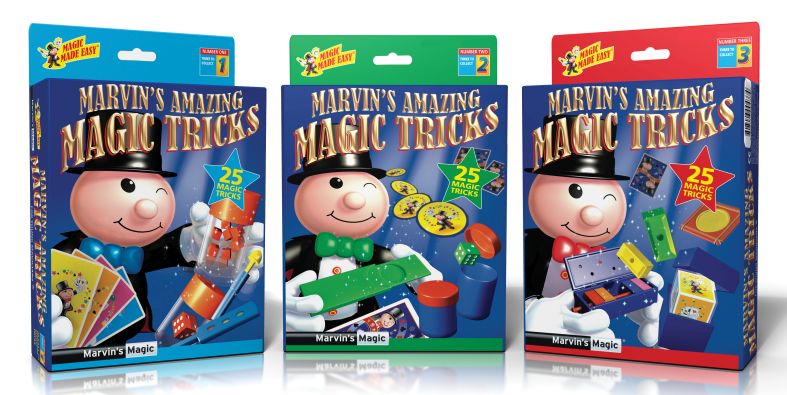 Marvin's Amazing Magic Tricks 1, 2 & 3