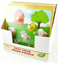 Puzzle en bois Easy Grab ASS, 6 pièces par PDQ