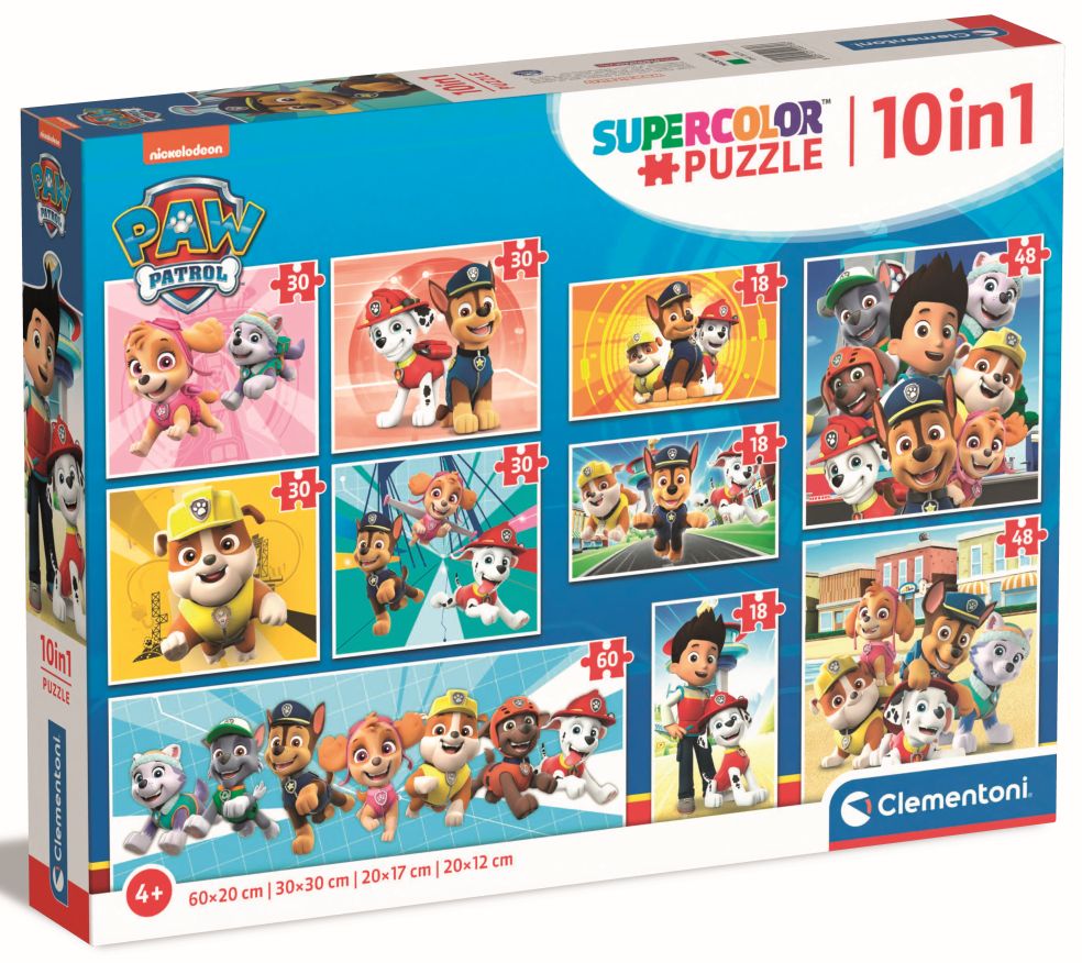 Pzl 10 en 1 Paw Patrol