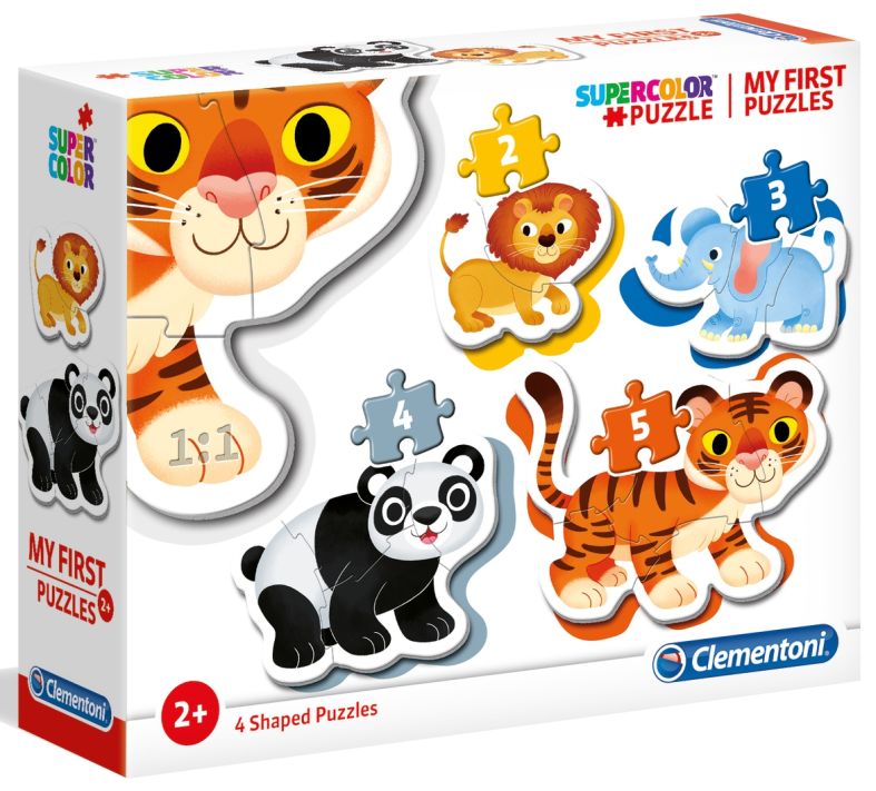 Pzl 2-3-4-5 My First Puzzle - Wild Animals