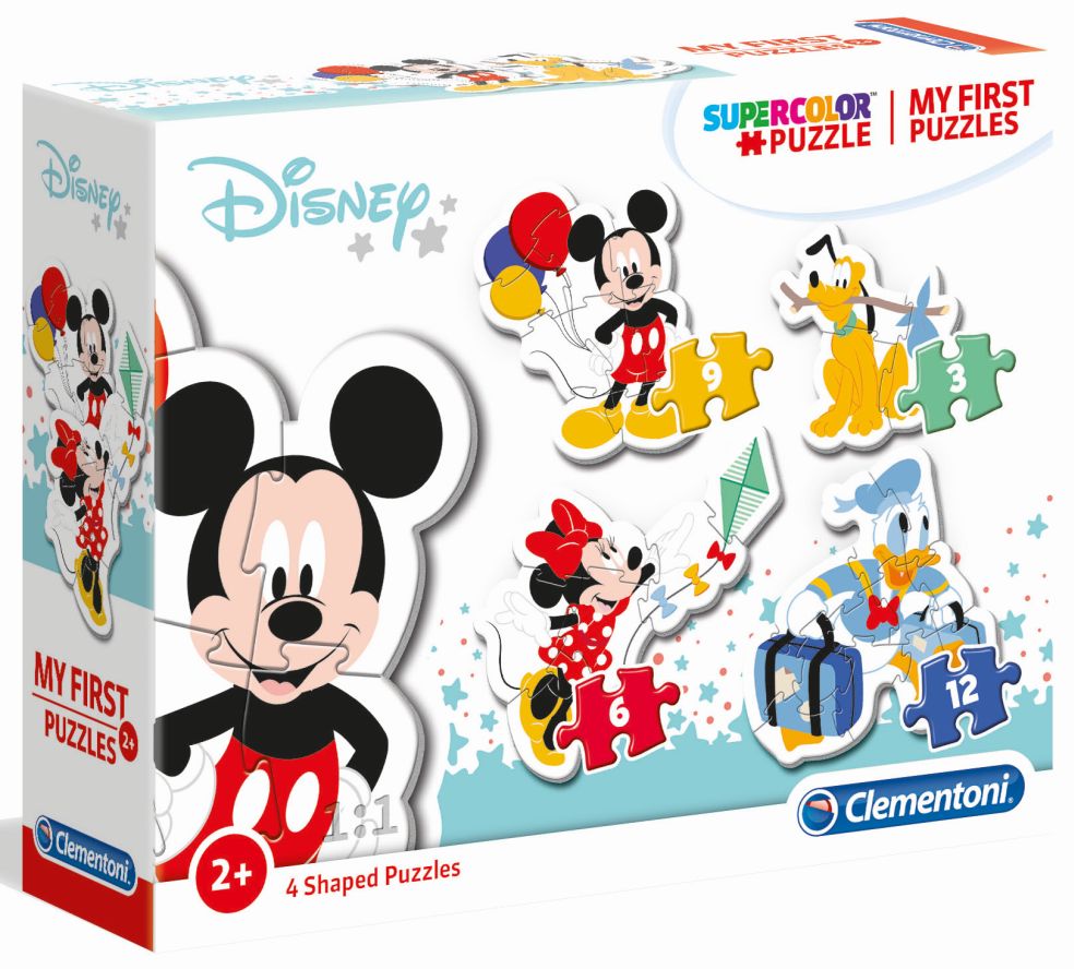 Pzl 3-6-9-12 My First Puzzle - Mickey Mouse